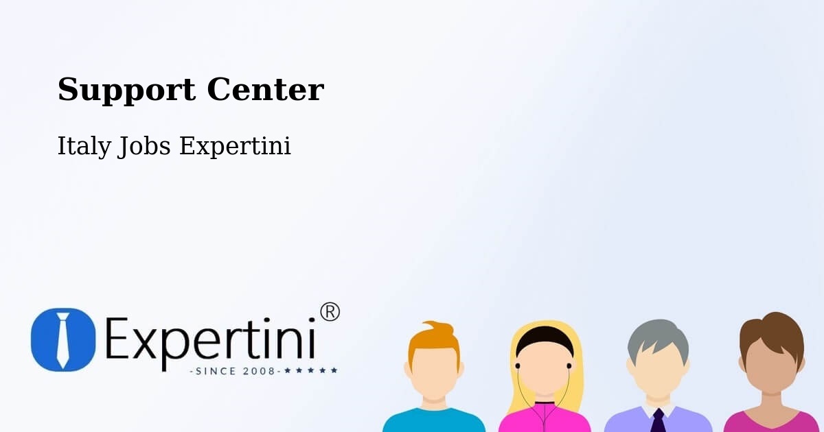 Support Services – Chiampo - Italy Jobs Expertini